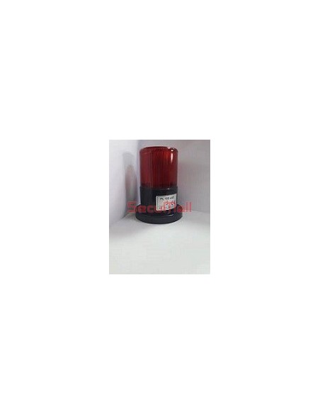 Flash rouge avec Clignotant à LED Teletek | SecuMall Maroc