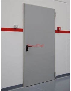 Porte coupe feu 1 heure grise 1 vantail 800x2140 REVER |