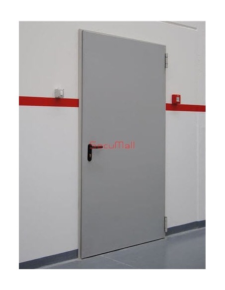 Porte coupe feu 1 heure grise 1 vantail 800x2140 REVER |
