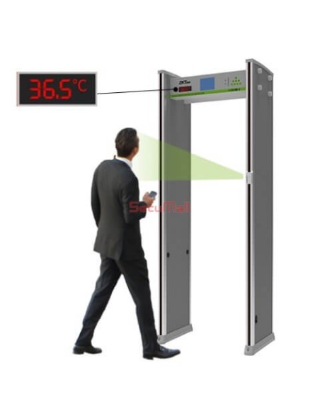 Portique thermique 18 zones | SecuMall Maroc