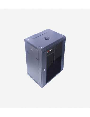 Armoires informatiques - SGI-15U600x600x800 - Armoire informatique 15U 600x600x800 avec 1 étagère et 1 ventilateur - SecuMall Ma