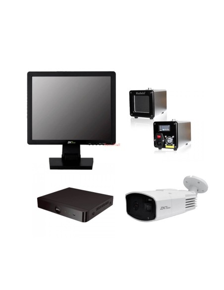 kit caméra thermique ZKTeco + (Blackbody+NVR+rack+ecran 22'') |
