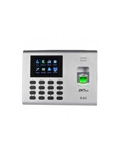 Pointeuses ZKTeco - SWI-k40 - Pointeuse biométrique avec empreinte digitale K40 ZKTeco - SecuMall Maroc
