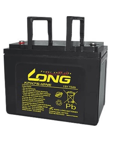 Batterie AGM 12V 75Ah | SecuMall Maroc