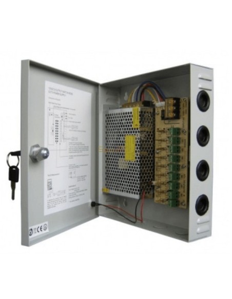 Coffret alimentation 12V 5A | SecuMall Maroc
