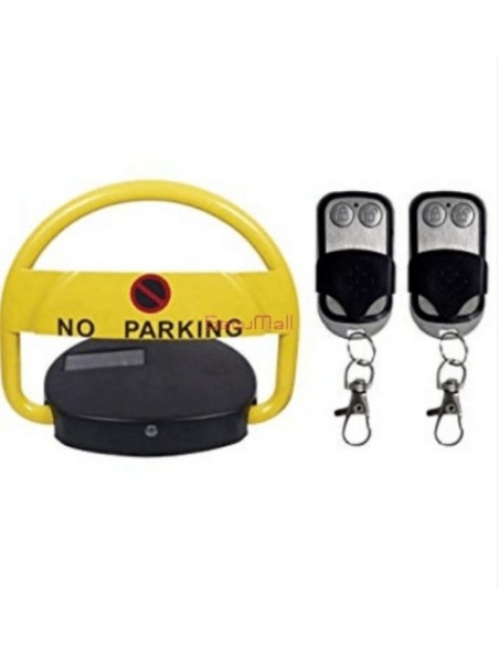 Barrière arceau de parking avec deux télécommandes | SecuMall