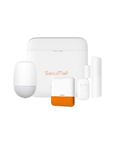 Kit d'alarme sans fil plus Sirène extérieure Sans fil Hikvision