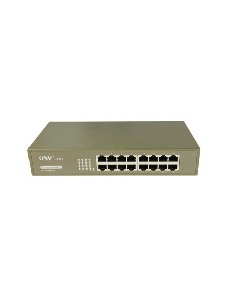 Switch réseau 16 ports 10/100 | SecuMall Maroc