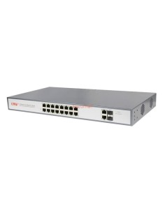 Switch 16 ports POE avec 2 ports combo SFP/1Gb | SecuMall Maroc