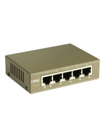 Switch réseau 5 ports 10/100 | SecuMall Maroc