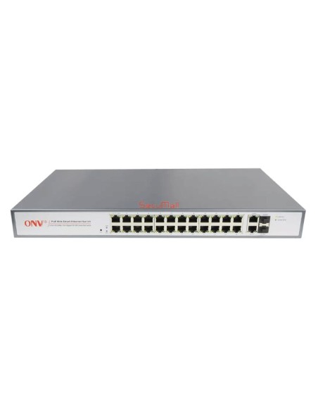 Switch Manageable 24 ports POE + 2 ports combo SFP/1Gb |
