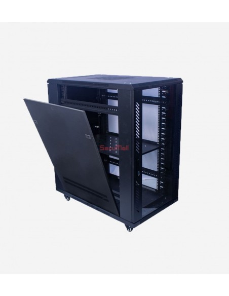 Armoire informatique 18U-2V-80C 800x800x1000 | SecuMall Maroc