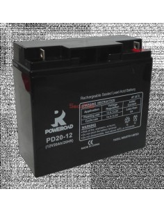 Batterie AGM 12V 20AH POWEROAD | SecuMall Maroc