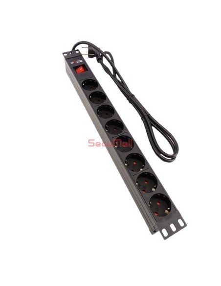 Multiprise 8 ports Rackable | SecuMall Maroc