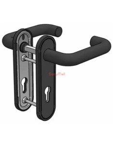 Poignée pour porte coupe feu | SecuMall Maroc