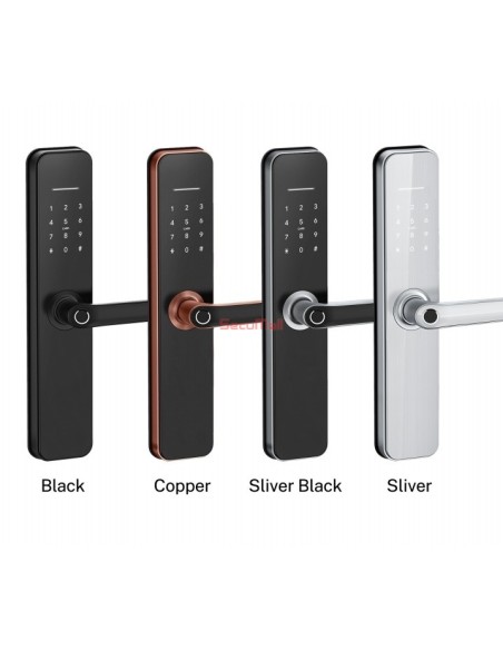 Serrure intelligente WIFI avec 8 Piles | SecuMall Maroc