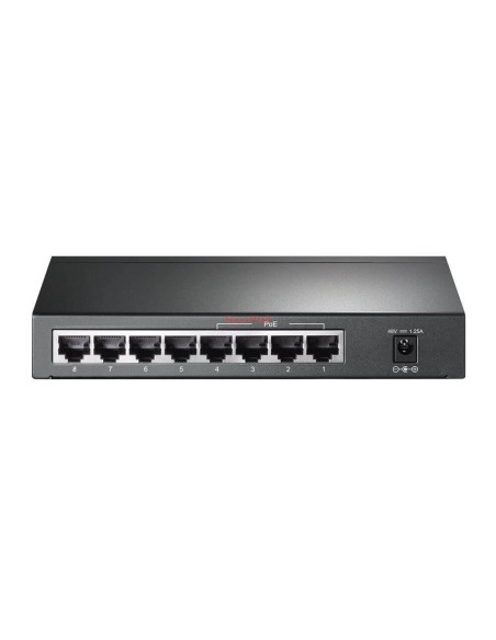 Switch de bureau TP-LINK - 8 ports Gigabit - 4 Ports PoE |