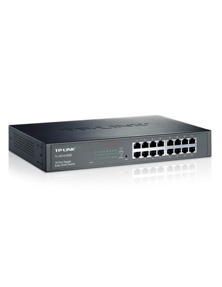 Switch TP-LINK 16 Ports Gigabit Easy Smart / Non PoE | SecuMall
