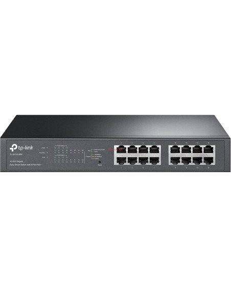 Switch TP-LINK - 16 Ports Gigabit Easy Smart - 8 Ports POE |
