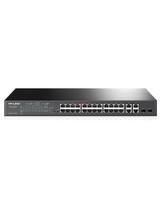 Switch TP-LINK 24 Ports 10/100MBPS + 4 Ports Gigabit Smart POE+