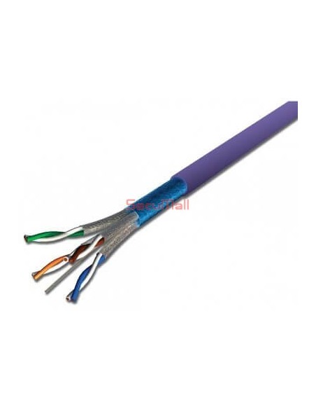 Câble réseau catégorie 6A F/FTP Bobine 500m 100 Ohms gaine LSZH