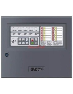 Centrale 8 zones GST Conventionnelle,15 détecteurs max.