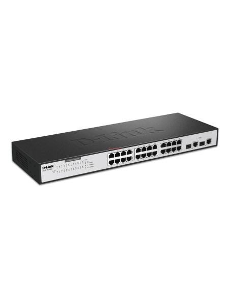 Switch D-LINK rackable 24-Port 10/100 avec 2 ports Gigabit /