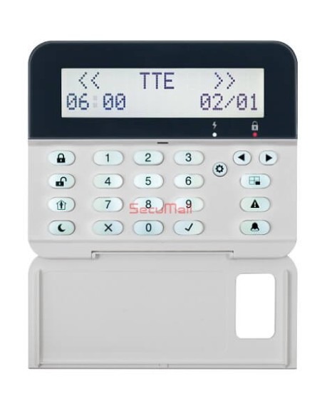 Clavier LCD 32/PR avec lecteur de proximité intégré Teletek |