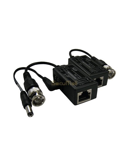 Vidéo balun Passif transceiver | SecuMall Maroc