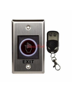 Bouton de sortie K2 INOX avec télécommande | SecuMall Maroc